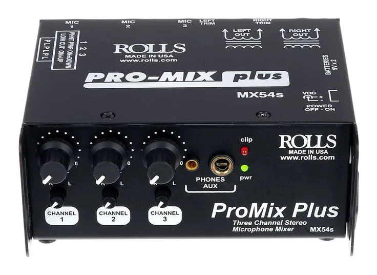 Rolls MX 54s, vista 2