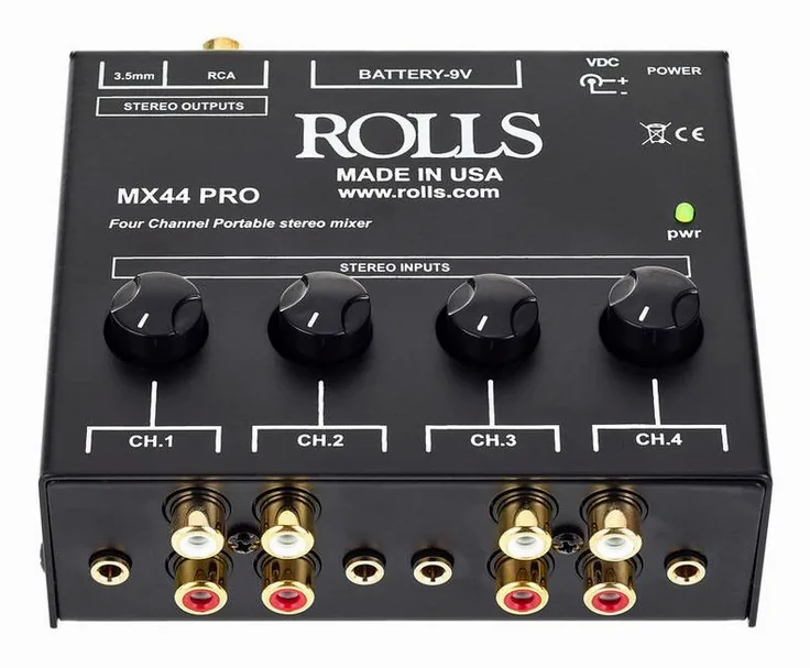 Rolls MX44Pro, vista 2