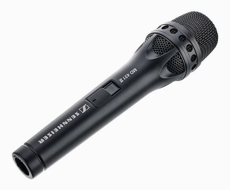 Sennheiser MD431II Profipower, vista 2