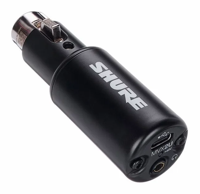 Shure Motiv MVX2U Gen 2, vista 3