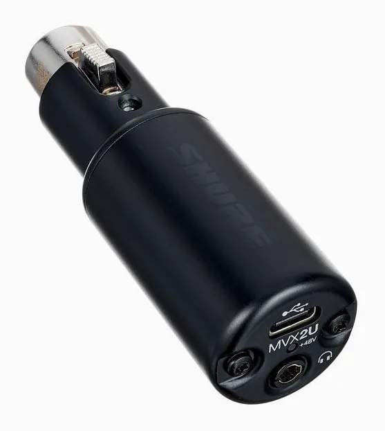 Shure Motiv MVX2U, vista 3