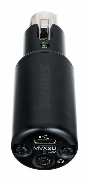Shure Motiv MVX2U, vista 4