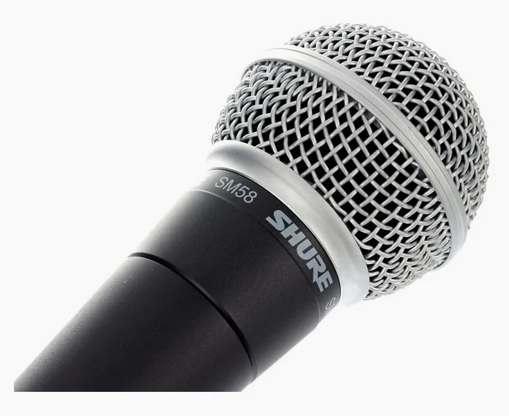Shure SM58 LC, vista 3