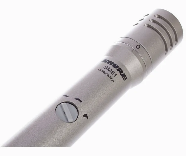 Shure SM81, vista 2