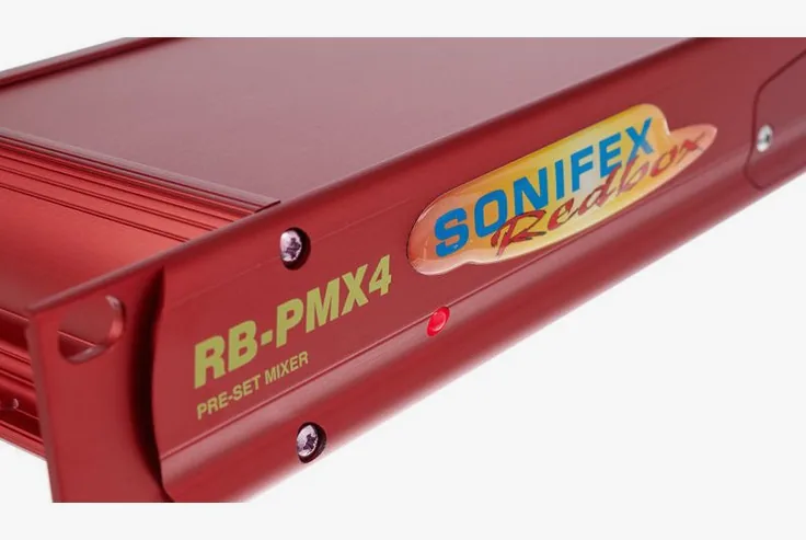 Sonifex Redbox RB-PMX4, vista 4