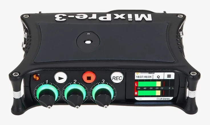 Sound Devices MixPre-3 II, vista 2