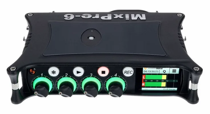 Sound Devices MixPre-6 II, vista 2
