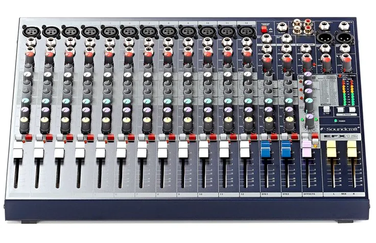 Soundcraft EFX12, vista 2