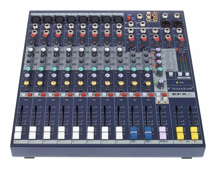 Soundcraft EFX8, vista 2