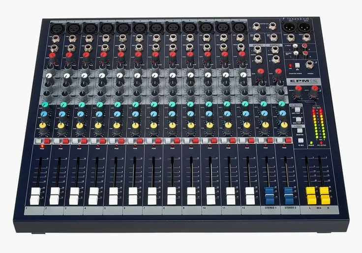 Soundcraft EPM12, vista 2