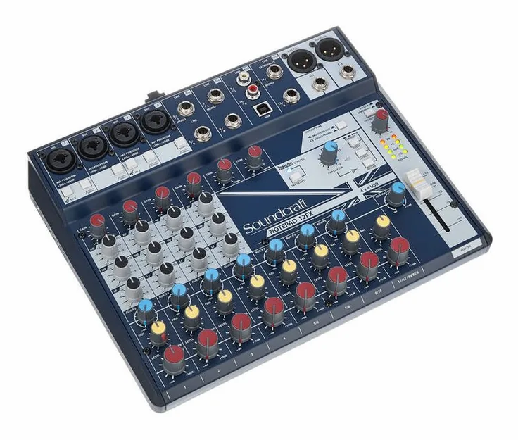 Soundcraft Notepad-12FX, vista 3