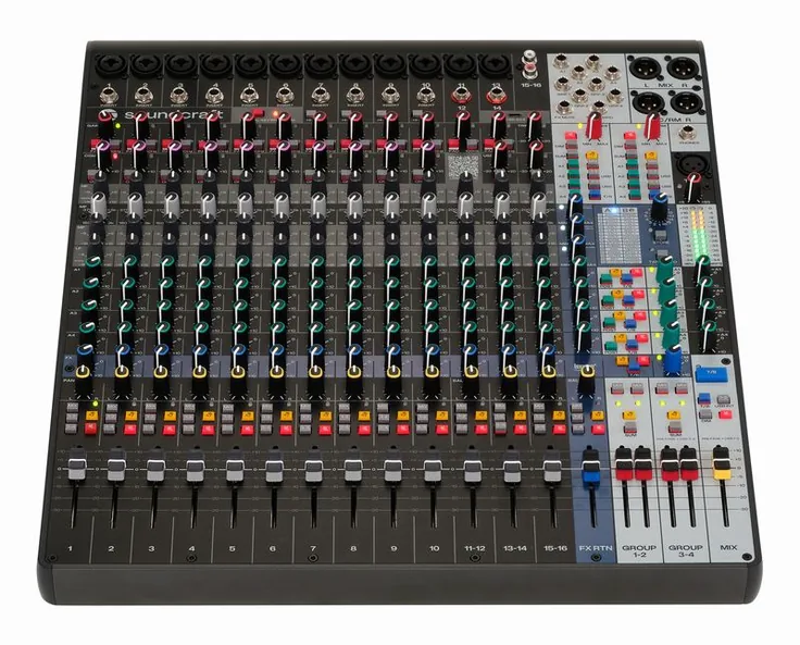 Soundcraft Signature Plus 16, vista 2