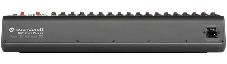 Soundcraft Signature Plus 22, vista 2