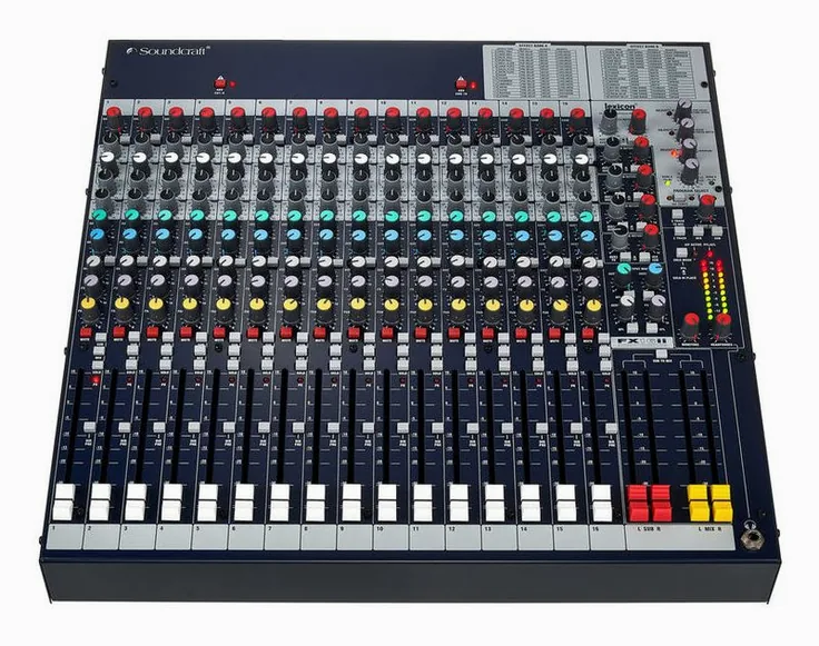 Soundcraft FX 16 II, vista 2