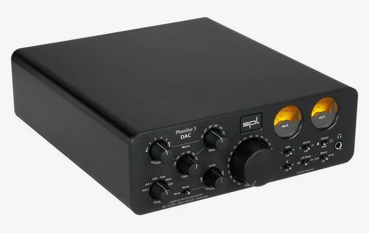 SPL Phonitor 3 DAC, vista 3