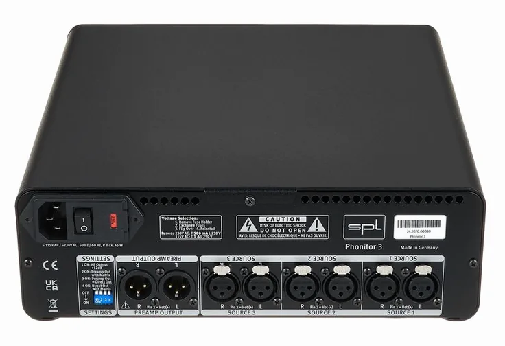SPL Phonitor 3, vista 4