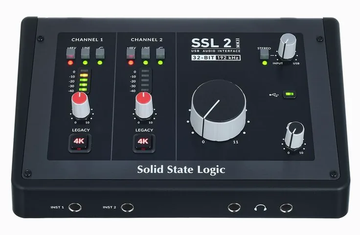 SSL 2 MKII, vista 2