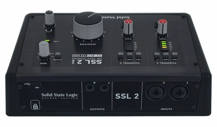 SSL 2 MKII, vista 4
