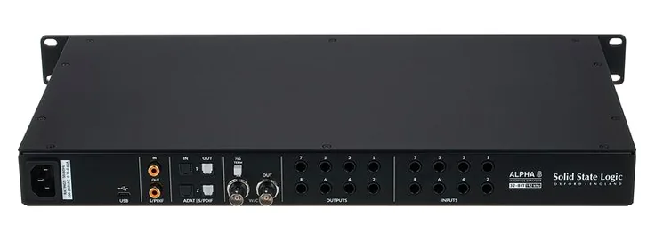 SSL Alpha 8, vista 4
