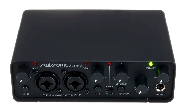 Swissonic Audio 2, vista 2