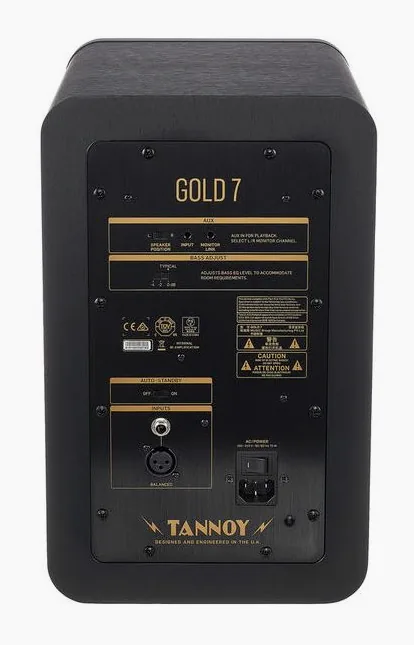 Tannoy Gold 7, vista 4