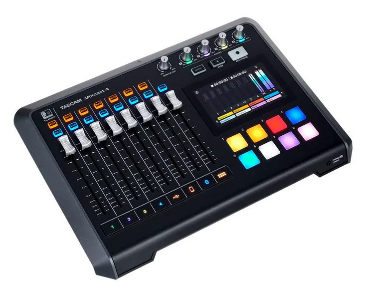 Tascam Mixcast 4, vista 3