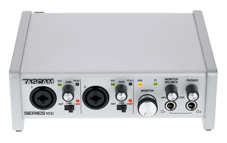 Tascam Series 102i, vista 2