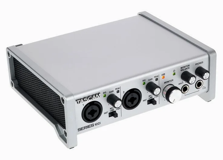 Tascam Series 102i, vista 3