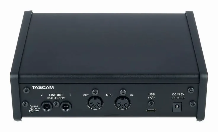 Tascam US-2x2HR, vista 4