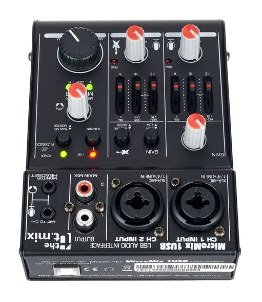 the t.mix MicroMix 1 USB, vista 4