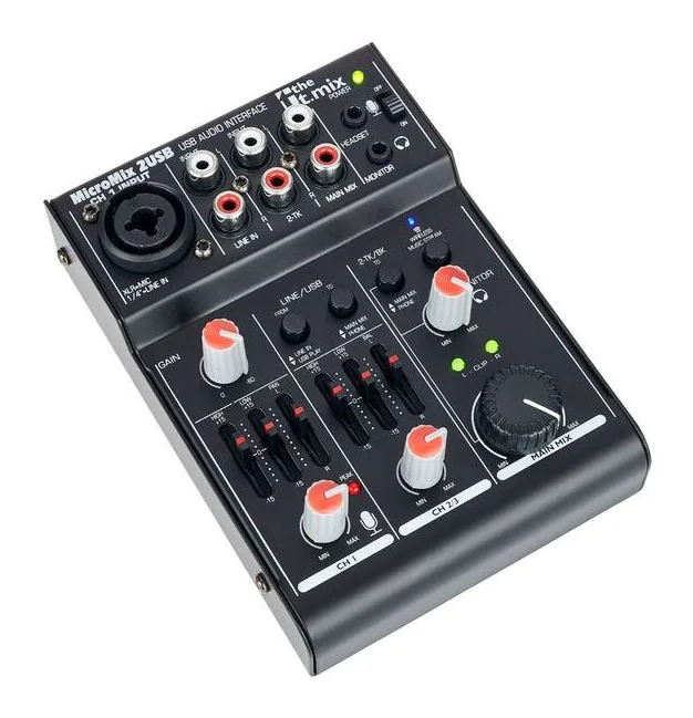 the t.mix MicroMix 2 USB, vista 3