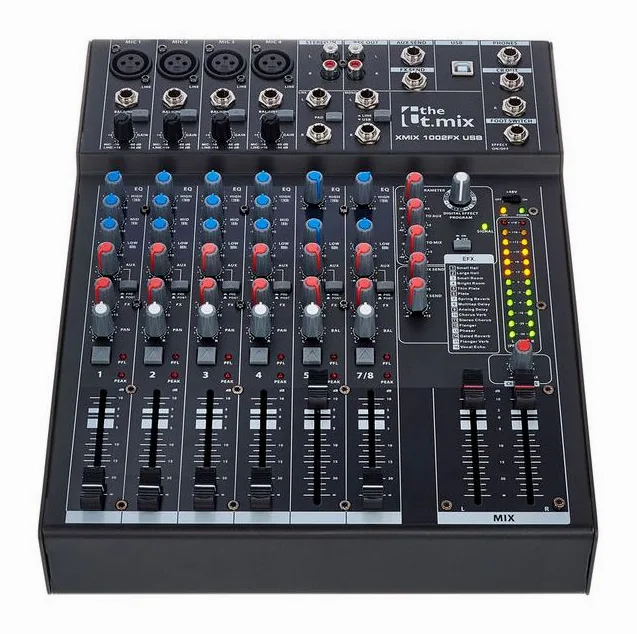 the t.mix xmix 1002 FX USB, vista 2
