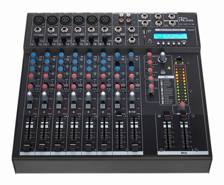 the t.mix xmix 1202 FXMP USB, vista 2