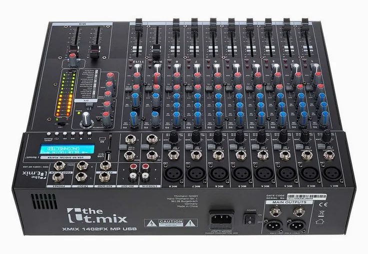 the t.mix xmix 1402 FXMP USB, vista 4