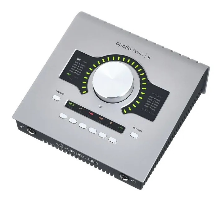 Universal Audio Apollo Twin X Quad Gen2 AC Pro, vista 2