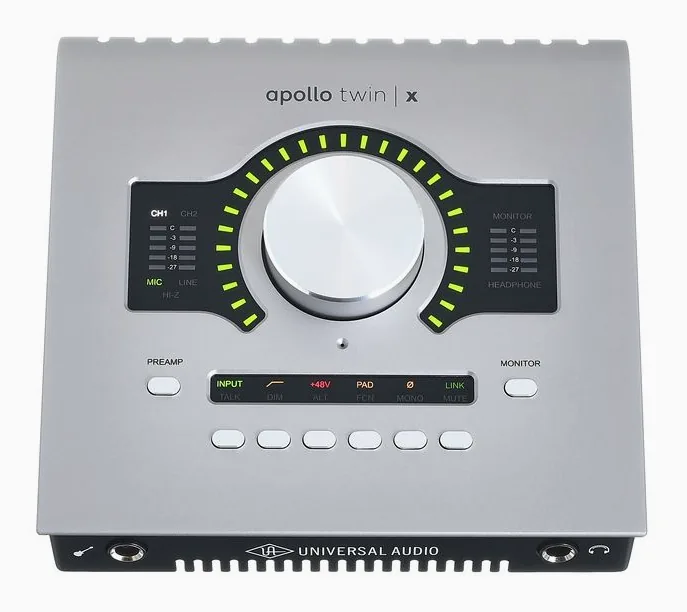 Universal Audio Apollo Twin X Quad Gen2 AC Pro, vista 3