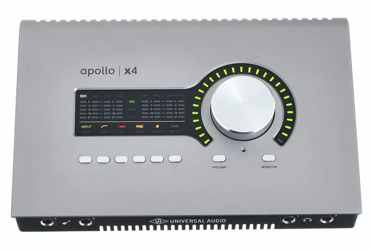 Universal Audio Apollo X4 Gen2 AC, vista 3