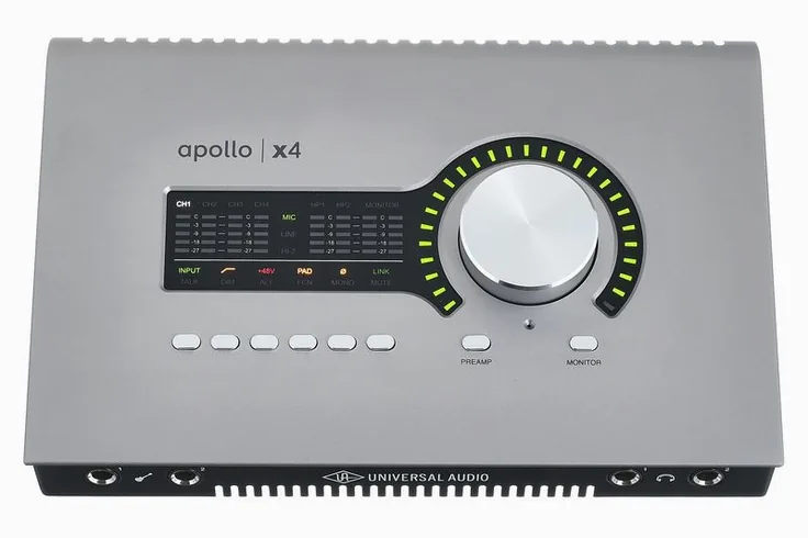 Universal Audio Apollo X4 Gen2 AC Pro, vista 3