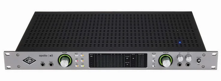 Universal Audio Apollo x8 Gen2 AC, vista 3