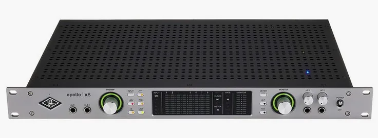 Universal Audio Apollo x8 Gen2 AC Pro, vista 3