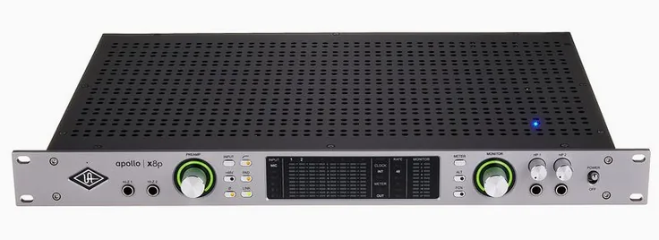 Universal Audio Apollo x8p Gen2 AC, vista 3