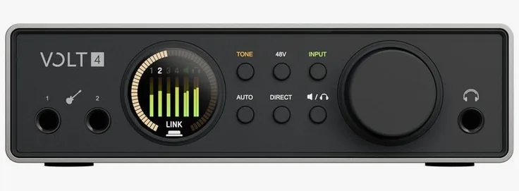 Universal Audio Volt 4 Gen2, vista 3
