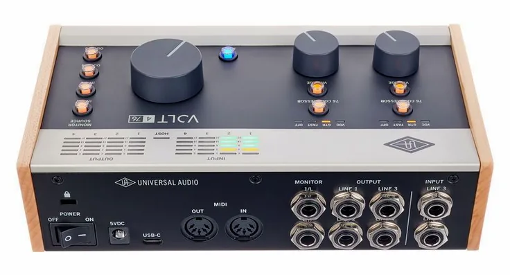 Universal Audio Volt 476 USB Recording Studio, vista 4