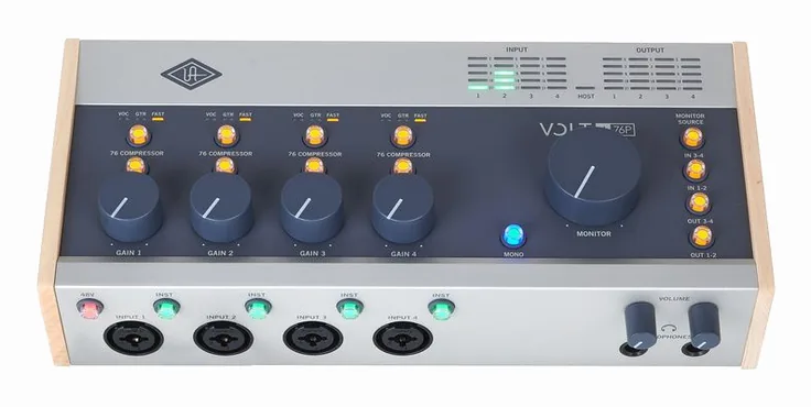 Universal Audio Volt 476P USB Recording Studio, vista 2