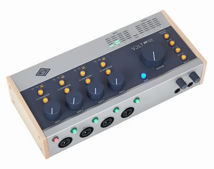 Universal Audio Volt 476P USB Recording Studio, vista 3