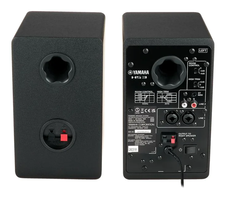Yamaha HS 3, vista 4