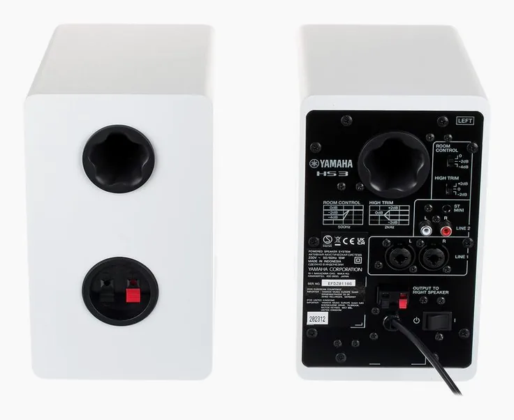 Yamaha HS 3 W, vista 4