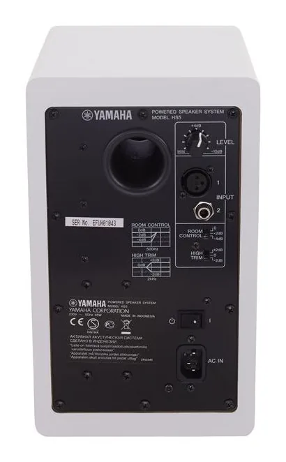 Yamaha HS 5 W, vista 4