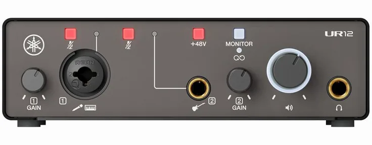 Yamaha UR12 MK3 Black, vista 4