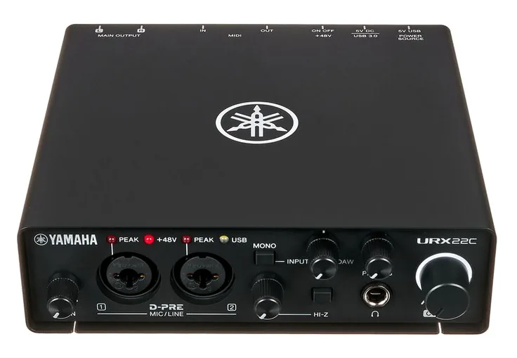 Yamaha URX22C, vista 2